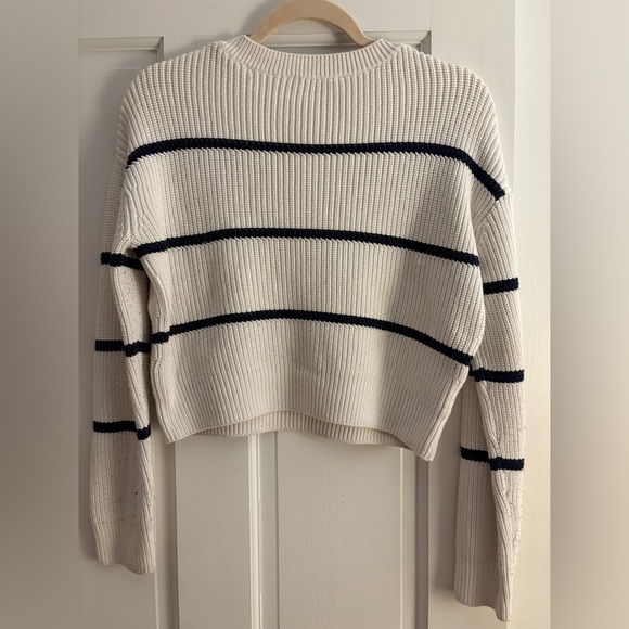 Vince Striped Ribbed Sweater - Picture 3 of 4